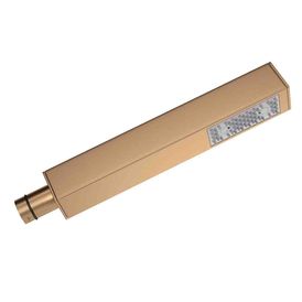 Ducha Manual Quadrada Gold Matte