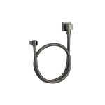 Kit-Flexivel-Deca-com-Suporte-para-Ducha-Manual-Quadrado-Dark-Antracite---Deca---4604.GF.170.MT---Fundo-Branco-Produto-Principal-SKU-posicionada-na-diagonal-direita-ou-redondo-e-produto-fechado