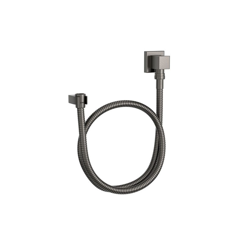 Kit-Flexivel-Deca-com-Suporte-para-Ducha-Manual-Quadrado-Dark-Antracite---Deca---4604.GF.170.MT---Fundo-Branco-Produto-Principal-SKU-posicionada-na-diagonal-direita-ou-redondo-e-produto-fechado