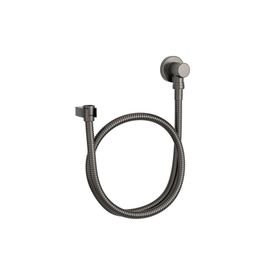 Kit Flexível Redondo com Suporte para Ducha Manual Dark Antracite