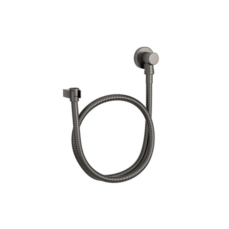 Kit-Flexivel-Deca-com-Suporte-para-Ducha-Manual-Redondo-Dark-Antracite---Deca---4605.GF.170.MT---Fundo-Branco-Produto-Principal-SKU-posicionada-na-diagonal-direita-ou-redondo-e-produto-fechado