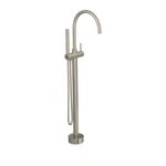 Misturador-Monocomando-Deca-de-Piso-para-Banheira-Redonda-You-Inox---Deca---1871.INX104---Fundo-Branco-Produto-Principal-SKU-posicionada-na-diagonal-direita-ou-redondo-e-produto-fechado