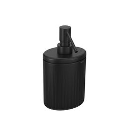 Porta Sabão Líquido Oval Deca Senses - Preto