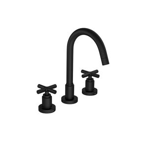 Misturador-Deca-de-Mesa-Bica-Alta-para-Lavatorio-Duna-Classica-Black-Matte---Deca---1877.BL64.MT---Fundo-Branco-Produto-Principal-SKU-posicionada-na-diagonal-direita-ou-redondo-e-produto-fechado