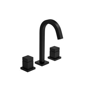 Misturador de Mesa Bica Alta para Lavatório Cubo Black Matte