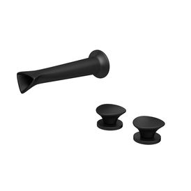 Misturador de Parede para Lavatório Jader Almeida Black Matte