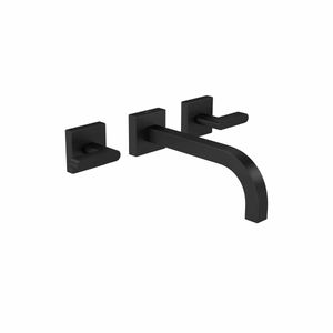 Misturador de Parede para Lavatório Black Matte