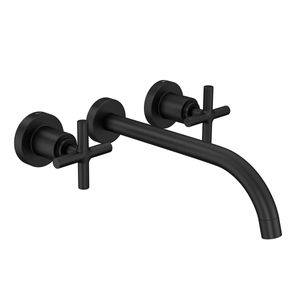 Misturador de Parede para Lavatório Duna Clássica Black Matte