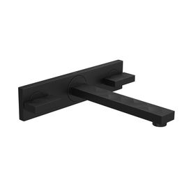 Misturador de Parede com Textura para Lavatório Dream Black Matte
