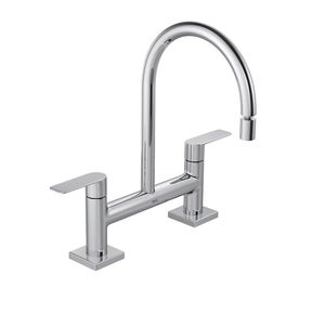 Misturador-Deca-de-Mesa-para-Cozinha-Just-Cromado---Deca---1256.C27---Fundo-Branco-Produto-Principal-SKU-posicionada-na-diagonal-direita-ou-redondo-e-produto-fechado