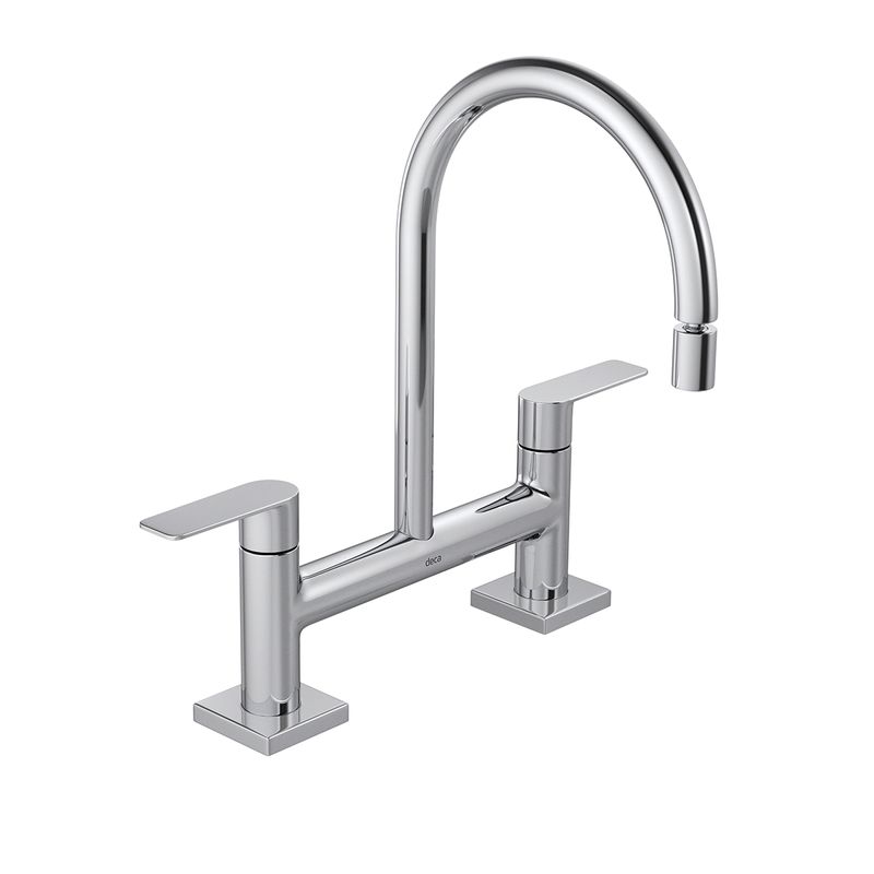 Misturador-Deca-de-Mesa-para-Cozinha-Just-Cromado---Deca---1256.C27---Fundo-Branco-Produto-Principal-SKU-posicionada-na-diagonal-direita-ou-redondo-e-produto-fechado