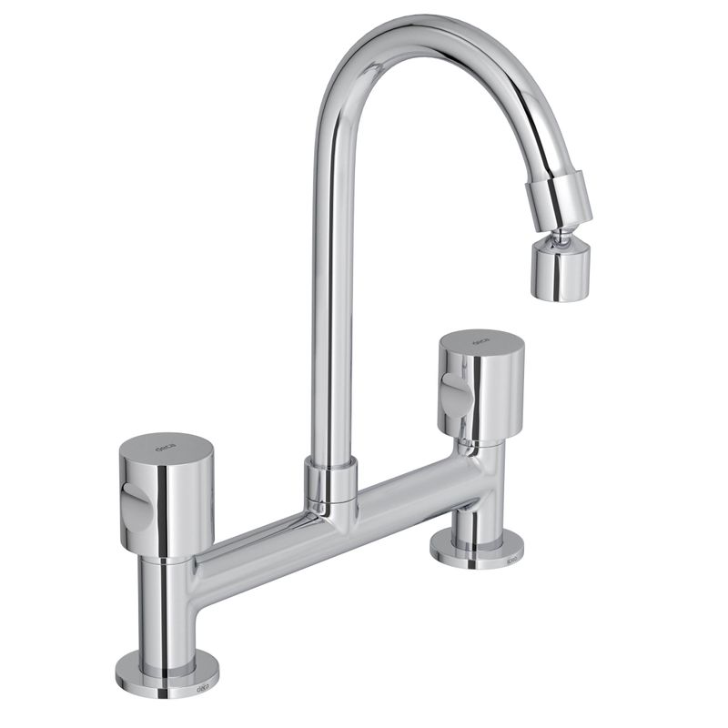 Misturador-Deca-de-Mesa-para-Cozinha-Aspen-Cromado---Deca---1256.C35---Fundo-Branco-Produto-Principal-SKU-posicionada-na-diagonal-direita-ou-redondo-e-produto-fechado