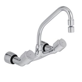Misturador de Parede para Cozinha Targa Cromado