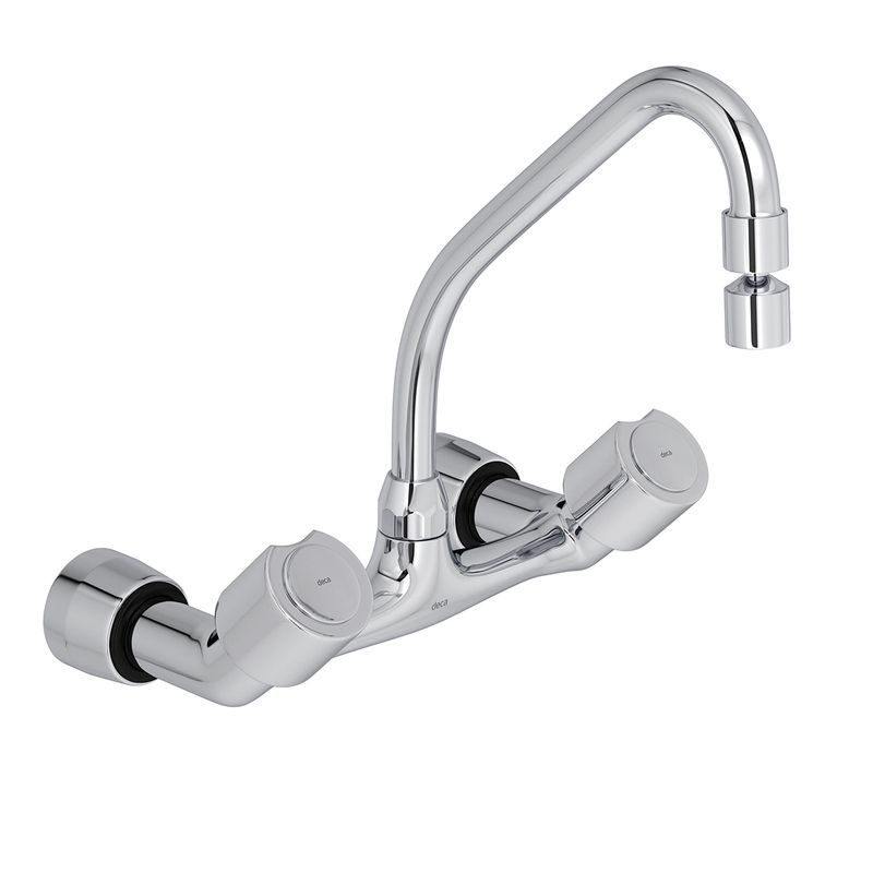 Misturador-Deca-de-Parede-para-Cozinha-Targa-Cromado---Deca---1258.C40.CR---Fundo-Branco-Produto-Principal-SKU-posicionada-na-diagonal-direita-ou-redondo-e-produto-fechado