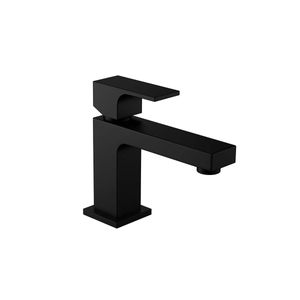 Misturador Monocomando de Mesa Bica Baixa para Lavatório Unic Black Matte