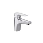Misturador-Monocomando-Deca-de-Mesa-Bica-Baixa-para-Lavatorio-Level-Cromado---Deca---2875.C26---Fundo-Branco-Produto-Principal-SKU-posicionada-na-diagonal-direita-ou-redondo-e-produto-fechado