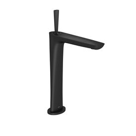 Misturador Monocomando com Textura Bica Alta para Lavatório Lk Black Matte
