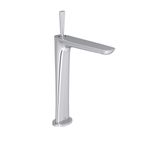 Misturador-Monocomando-Deca-de-Mesa-Bica-Alta-para-Lavatorio-Lk-Cromado---Deca---2885.C17---Fundo-Branco-Produto-Principal-SKU-posicionada-na-diagonal-direita-ou-redondo-e-produto-fechado