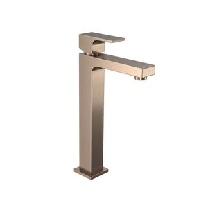 Misturador Monocomando de Mesa Bica Alta para Lavatório Unic Corten