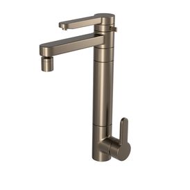 Misturador Monocomando de Mesa com Filtro para Cozinha Twin Corten