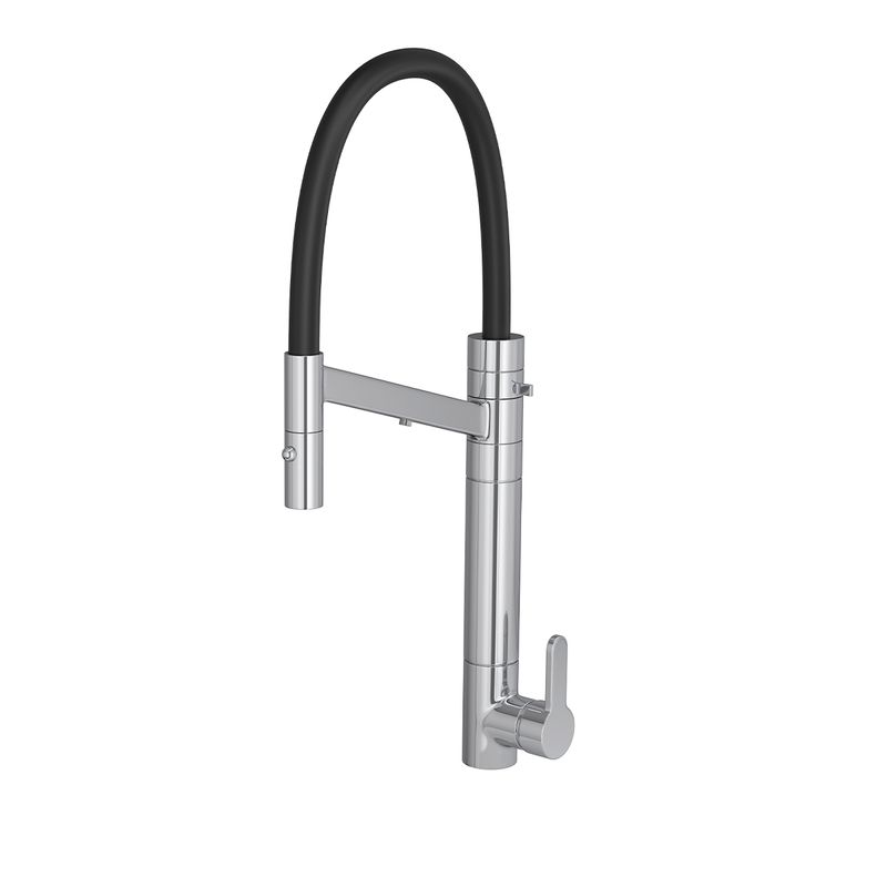 Misturador-Monocomando-Deca-de-Mesa-para-Cozinha-com-Filtro-Twin-Colore-Cromado-e-Preto---Deca---2241.C.PT---Fundo-Branco-Produto-Principal-SKU-posicionada-na-diagonal-esquerda