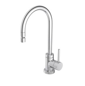 Misturador-Monocomando-Deca-de-Mesa-Bica-Movel-para-Cozinha-Redonda-Spin-Cromado---Deca---2271.C72---Fundo-Branco-Produto-Principal-SKU-posicionada-na-diagonal-esquerda