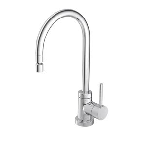 Misturador Monocomando Deca de Mesa Bica Móvel para Cozinha Redonda Spin Cromado