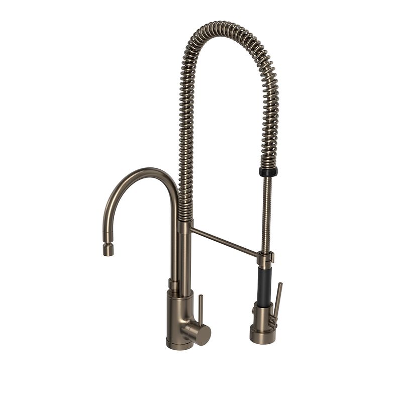 Misturador-Monocomando-Deca-de-Mesa-para-Cozinha-Gourmet-Corten---Deca---2280.CT.MT---Fundo-Branco-Produto-Principal-SKU-posicionada-na-diagonal-direita-ou-redondo-e-produto-fechado