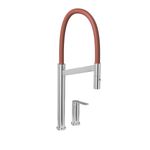 Misturador-Monocomando-Deca-de-Mesa-Bica-Alta-para-Cozinha-Colore-Cromado-e-Terracota---Deca---2289.C.TC---Fundo-Branco-Produto-Principal-SKU-posicionada-na-diagonal-direita-ou-redondo-e-produto-fechado