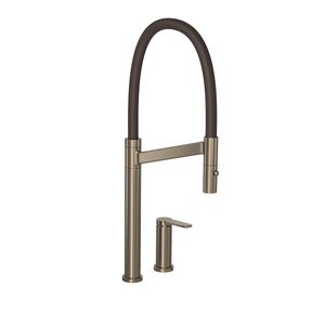 Misturador Monocomando de Mesa para Cozinha Deca Colore Corten e Marrom