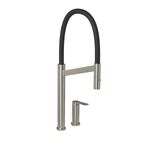 Misturador-Monocomando-Deca-de-Mesa-para-Cozinha-Colore-Inoxe-Preto---Deca---2289.INX.PT---Fundo-Branco-Produto-Principal-SKU-posicionada-na-diagonal-direita-ou-redondo-e-produto-fechado