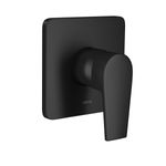 Acabamento-para-Monocomando-Deca-de-Chuveiro-para-Alta-e-Baixa-Pressao-Level-Black-Matte---Deca---4993.BL26.CHU.MT---Fundo-Branco-Produto-Principal-SKU-posicionada-na-diagonal-direita-ou-redondo-e-produto-fechado