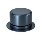 Acionamento-para-Monocomando-Deca-de-Mesa-para-Cozinha-Redondo-You-Dynamic-Blue---Deca---4990.AZ104.MT---Fundo-Branco-Produto-Principal-SKU-posicionada-na-diagonal-direita-ou-redondo-e-produto-fechado