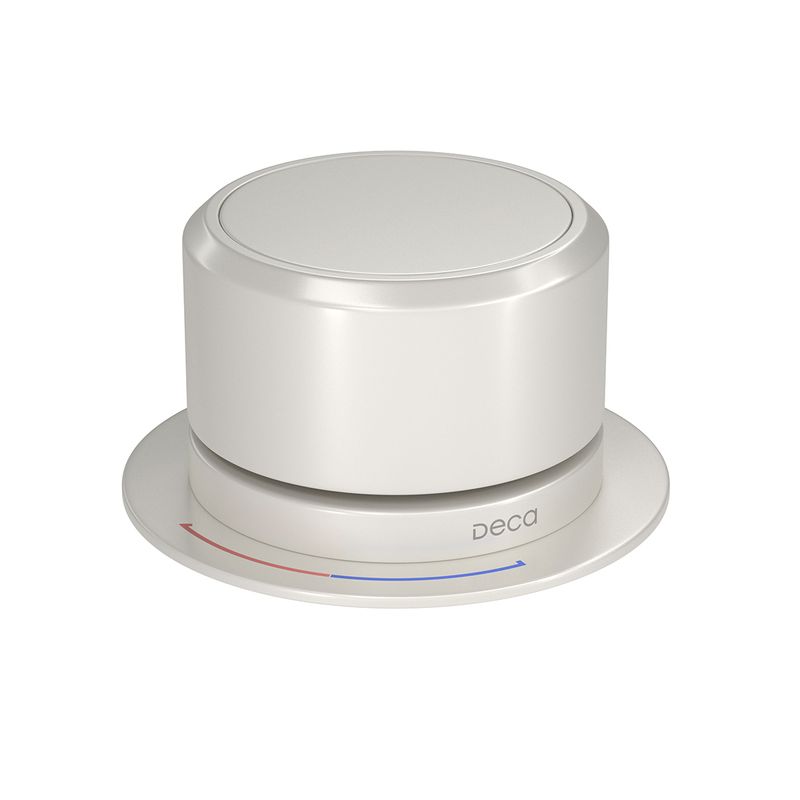 Acionamento-para-Monocomando-Deca-de-Mesa-para-Cozinha-Redondo-You-Dynamic-White---Deca---4990.BR104.MT---Fundo-Branco-Produto-Principal-SKU-posicionada-na-diagonal-direita-ou-redondo-e-produto-fechado