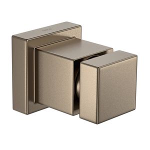 Acabamento para Registro de Gaveta Até 1 Cubo Corten