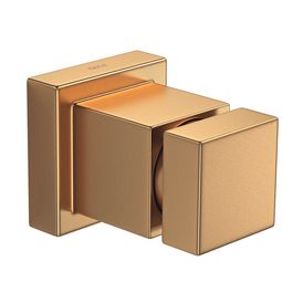 Acabamento para Registro de Gaveta Até 1 Cubo Gold Matte