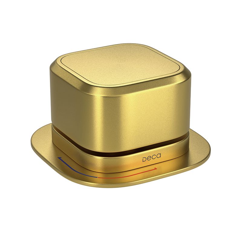 Acionamento-para-Monocomando-Deca-de-Mesa-para-Cozinha-Quadrado-You-Dynamic-Gold---Deca---4990.LS105.MT---Fundo-Branco-Produto-Principal-SKU-posicionada-na-diagonal-direita-ou-redondo-e-produto-fechado