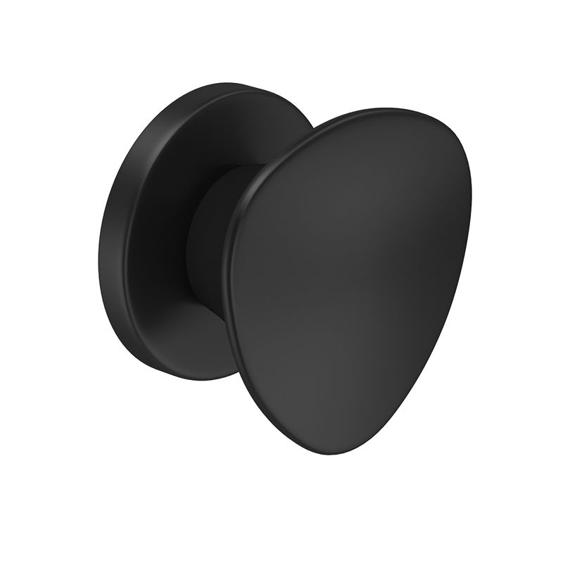 Acabamento-para-Registro-de-Pressao-Deca-1-2--e-3-4--com-Mecanismo-1-2-Volta-Jader-Almeida-Black-Matte---Deca---4916.BL100.PQ.MT---Fundo-Branco-Produto-Principal-SKU-posicionada-na-diagonal-direita-ou-redondo-e-produto-fechado