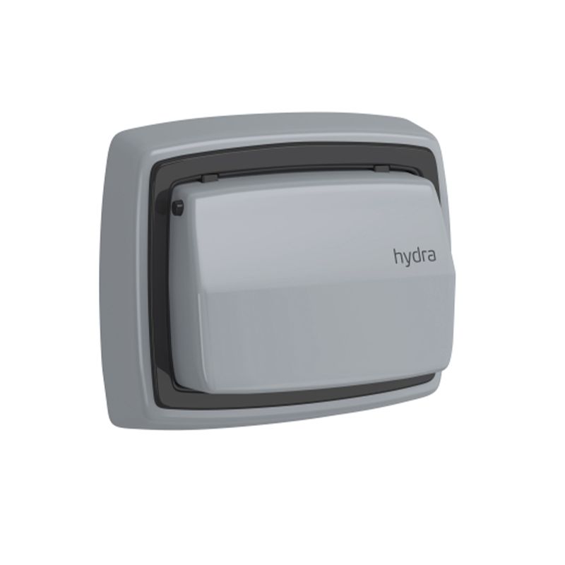 Acabamento-para-Valvula-de-Descarga-Deca-Hydra-MaxColor-Cinza---Deca---4900.E.MAX.CZ---Fundo-Branco-Produto-Principal-SKU-posicionada-na-diagonal-direita-ou-redondo-e-produto-fechado