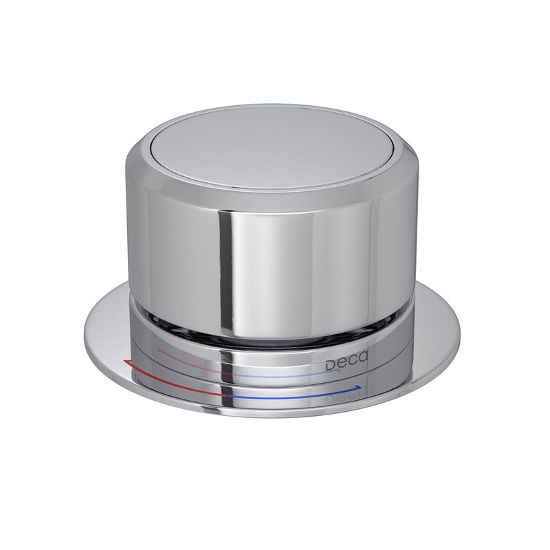 Acionamento-para-Monocomando-Deca-de-Mesa-para-Cozinha-Redondo-You-Cromado---Deca---4990.C104---Fundo-Branco-Produto-Principal-SKU-posicionada-na-diagonal-direita-ou-redondo-e-produto-fechado