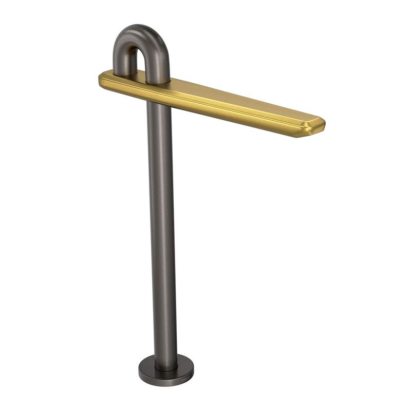 Bica-de-Mesa-Deca-M-para-Cuba-e-Lavatorio-You-Dynamic-Gold---Deca---1791.GF107.LS.MT---Fundo-Branco-Produto-Principal-SKU-posicionada-na-diagonal-direita-ou-redondo-e-produto-fechado