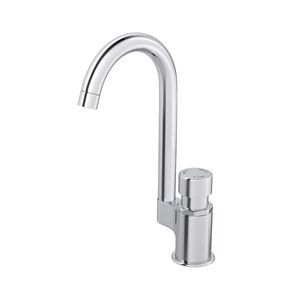 Torneira Deca de Mesa Bica Alta para Lavatório com Fechamento Automático Proágua Decamatic Eco Cromado