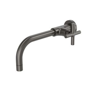 Torneira-Deca-de-Parede-para-Lavatorio-Duna-Classica-Dark-Antracite---Deca---1178.GF64.MT---Fundo-Branco-Produto-Principal-SKU-posicionada-na-diagonal-esquerda