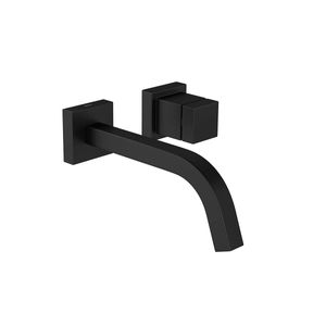 Torneira de Parede para Lavatório Cubo Black Matte