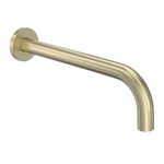 Bica-de-Parede-Deca-Longa-para-Cuba-e-Lavatorio-You-Summer-Gold---Deca---1797.SM104.MT---Fundo-Branco-Produto-Principal-SKU-posicionada-na-diagonal-direita-ou-redondo-e-produto-fechado