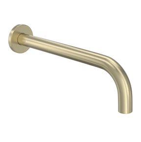 Bica-de-Parede-Deca-Longa-para-Cuba-e-Lavatorio-You-Summer-Gold---Deca---1797.SM104.MT---Fundo-Branco-Produto-Principal-SKU-posicionada-na-diagonal-direita-ou-redondo-e-produto-fechado