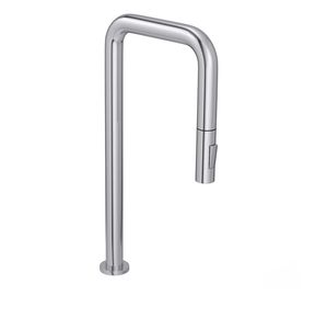 Bica-de-Mesa-Deca-Reta-para-Cozinha-You-Cromado---Deca---1290.C99---Fundo-Branco-Produto-Principal-SKU-posicionada-na-diagonal-direita-ou-redondo-e-produto-fechado