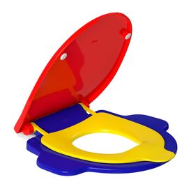 Assento Deca em Plástico para Bacias Kids Colorido