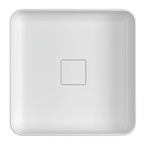 Cuba de Apoio Deca Quadrada 40cm Slim Branco