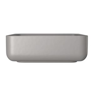 Cuba Quadrada de Apoio 40cm Soft Antracite